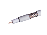 Rexant кабель RG-6 75 Ом (1.02 жила сталь/медь,48x0.12 оплетка алюм) бухта 100м белый метрир 01-2201